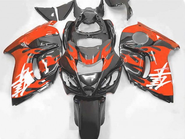 08-20 Orange and Grey GSXR 1300 Hayabusa Fairings 08-20 Orange and Grey GSXR 1300 Hayabusa Fairings