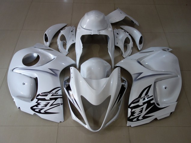 08-20 White GSXR 1300 Hayabusa Fairings 08-20 White GSXR 1300 Hayabusa Fairings