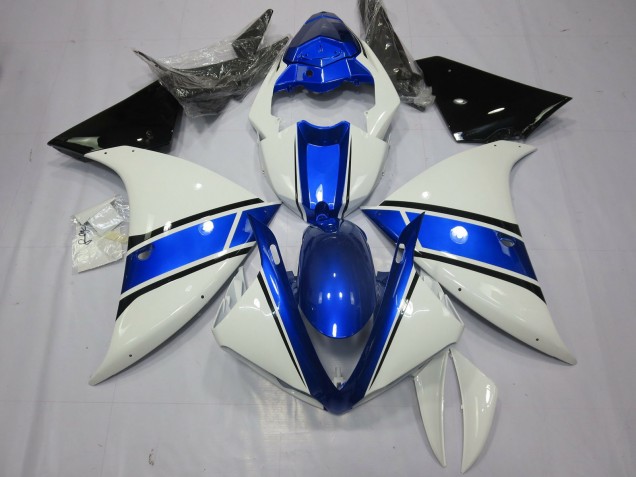 09-11 OEM Style Blue White R1 Fairings 09-11 OEM Style Blue White R1 Fairings