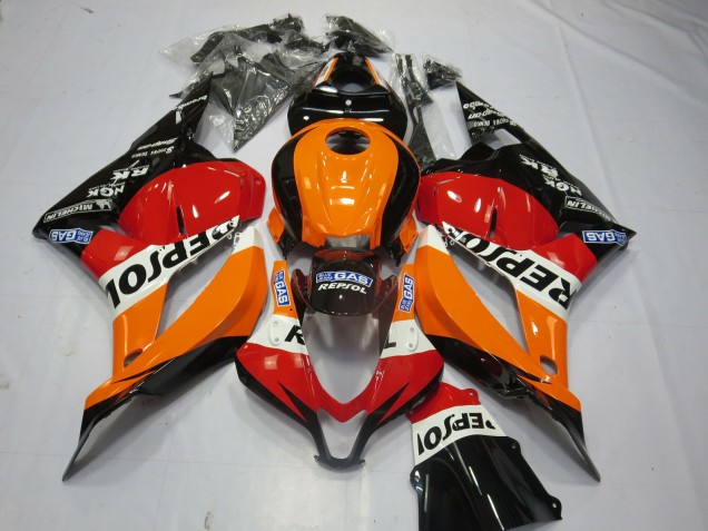 09-12 Black Repsol CBR600RR Fairings 09-12 Black Repsol CBR600RR Fairings