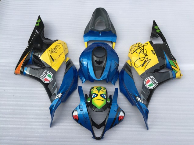 09-12 Blue Shark CBR600RR Fairings 09-12 Blue Shark CBR600RR Fairings