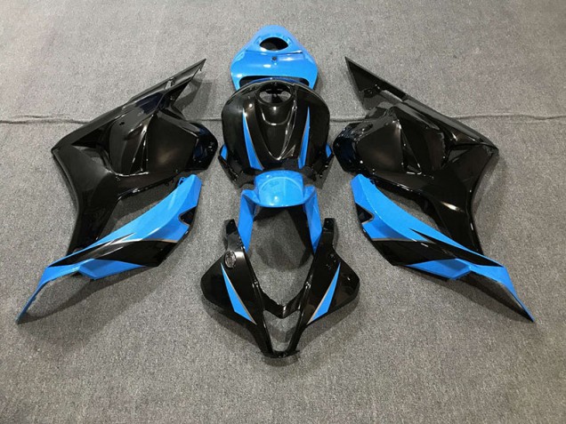 09-12 Gloss Black & Sky Blue CBR600RR Fairings 09-12 Gloss Black & Sky Blue CBR600RR Fairings