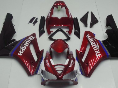 09-12 Gloss Red Daytona 675 Fairings