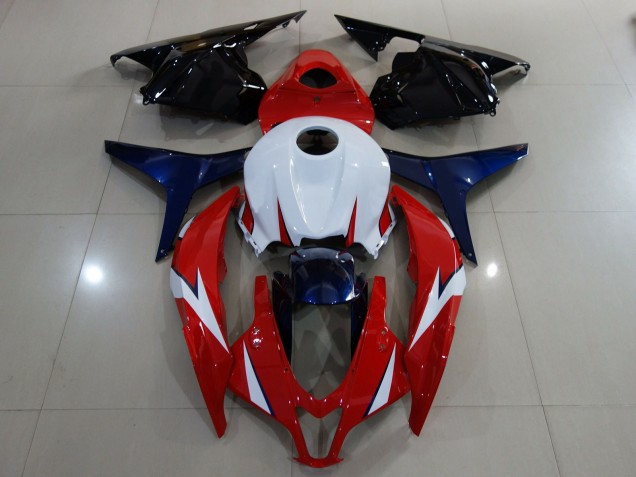 09-12 Gloss Red / White CBR600RR Fairings 09-12 Gloss Red / White CBR600RR Fairings