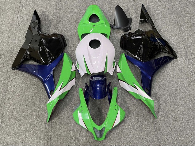 09-12 Green and White CBR600RR Fairings 09-12 Green and White CBR600RR Fairings