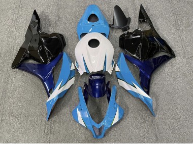 09-12 Light Blue and White CBR600RR Fairings