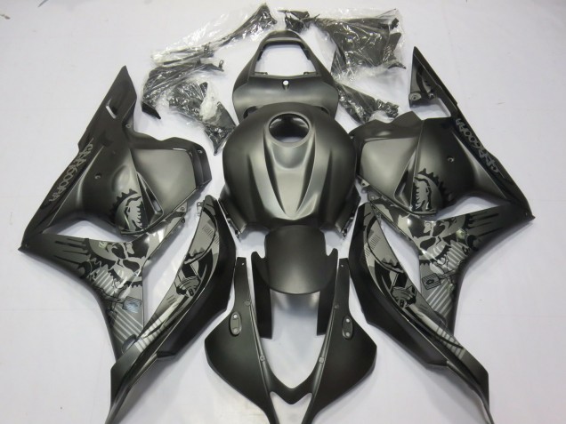 09-12 Matte Grey CBR600RR Fairings 09-12 Matte Grey CBR600RR Fairings
