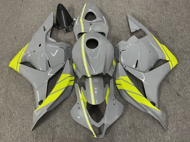 09-12 Nardo Grey and High Viz Yellow CBR600RR Fairings