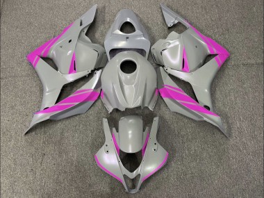 09-12 Nardo Grey and Pink CBR600RR Fairings
