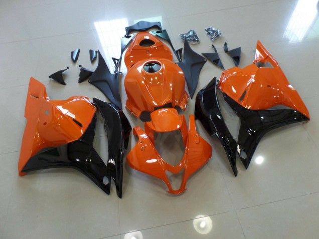 09-12 Orange and Black CBR600RR Fairings 09-12 Orange and Black CBR600RR Fairings