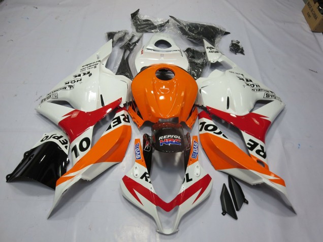 09-12 White Repsol CBR600RR Fairings 09-12 White Repsol CBR600RR Fairings