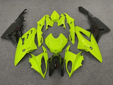 09-14 Alien Blue and White S1000RR Fairings
