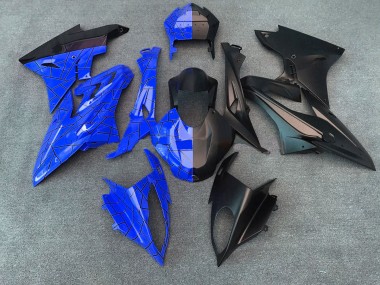 09-14 Alien Blue and White S1000RR Fairings