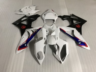 09-14 Alien Blue and White S1000RR Fairings