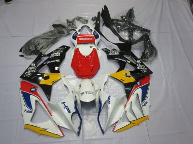 09-14 Alien Blue and White S1000RR Fairings