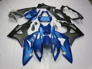 09-14 Alien Blue and White S1000RR Fairings