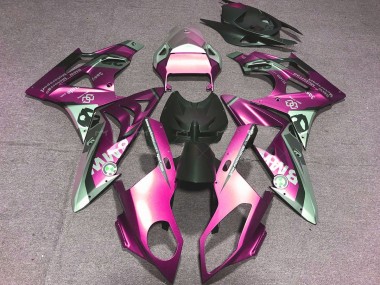 09-14 Alien Blue and White S1000RR Fairings
