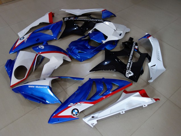 09-14 Alien Blue and White S1000RR Fairings 09-14 Alien Blue and White S1000RR Fairings