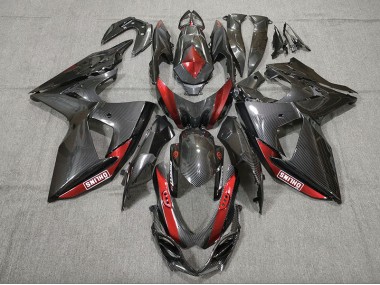 09-16 Carbon Fiber Red GSXR 1000 Fairings