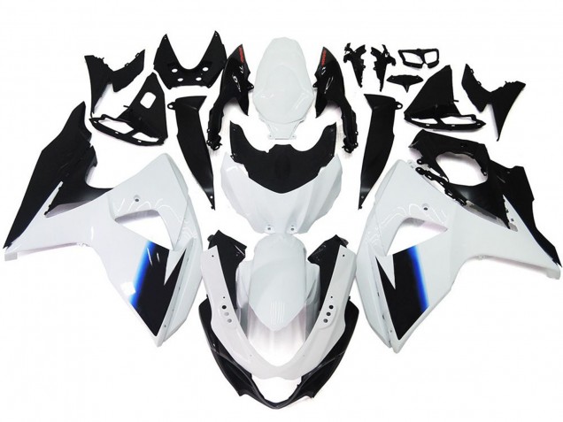 09-16 Gloss White and BlackGSXR 1000 Fairings 09-16 Gloss White and BlackGSXR 1000 Fairings