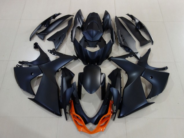 09-16 Matte and Orange GSXR 1000 Fairings 09-16 Matte and Orange GSXR 1000 Fairings