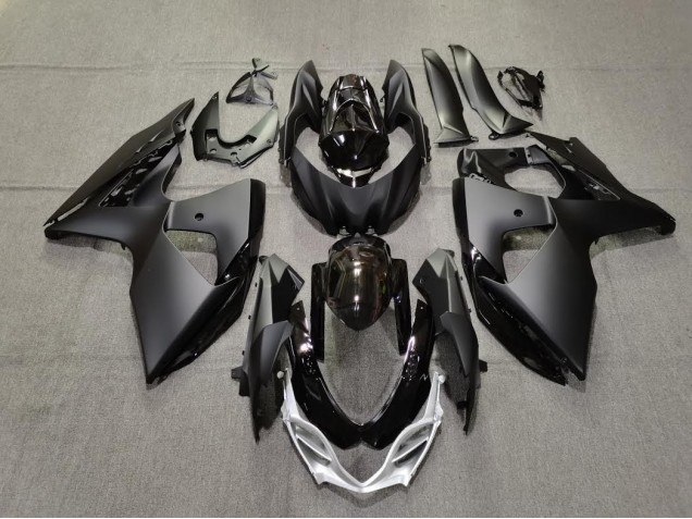 09-16 Plain Matte and Gloss Black GSXR 1000 Fairings 09-16 Plain Matte and Gloss Black GSXR 1000 Fairings