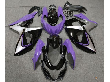 09-16 Purple Silver and Black GSXR 1000 Fairings