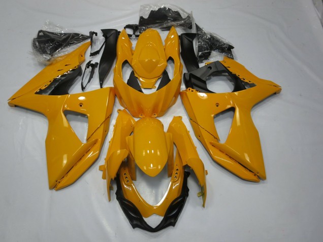 09-16 Shining Yellow GSXR 1000 Fairings 09-16 Shining Yellow GSXR 1000 Fairings