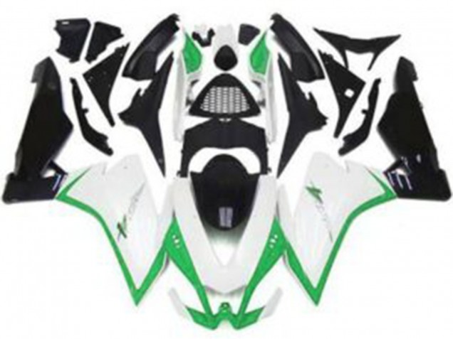 10-15 Gloss White & Green RSV4 1000 Fairings 10-15 Gloss White & Green RSV4 1000 Fairings