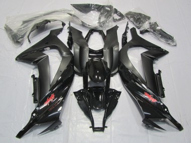 11-15 Black Matte Gloss ZX10R Fairings