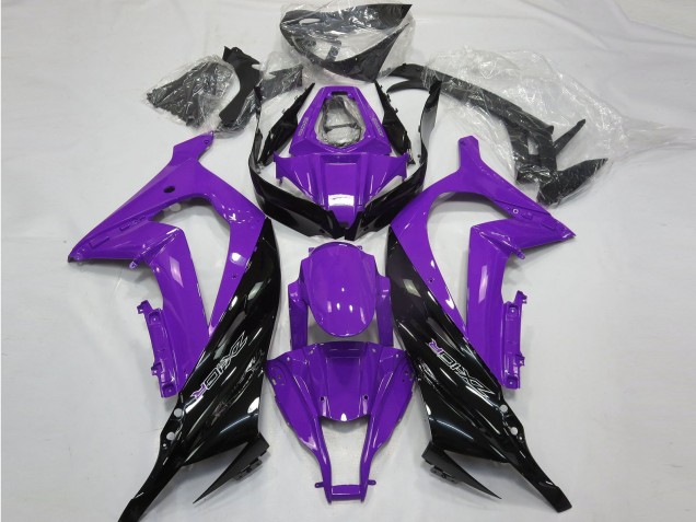 11-15 Gloss Purple and Black ZX10R Fairings 11-15 Gloss Purple and Black ZX10R Fairings