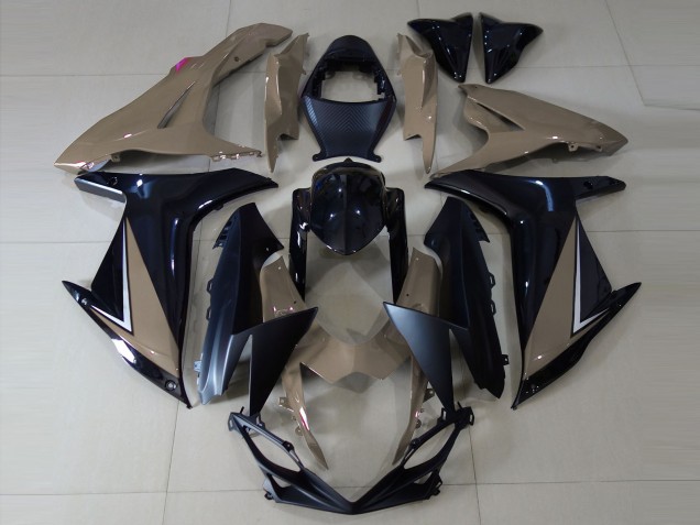 11-24 Gloss Brown and Black GSXR 600-750 Fairings 11-24 Gloss Brown and Black GSXR 600-750 Fairings