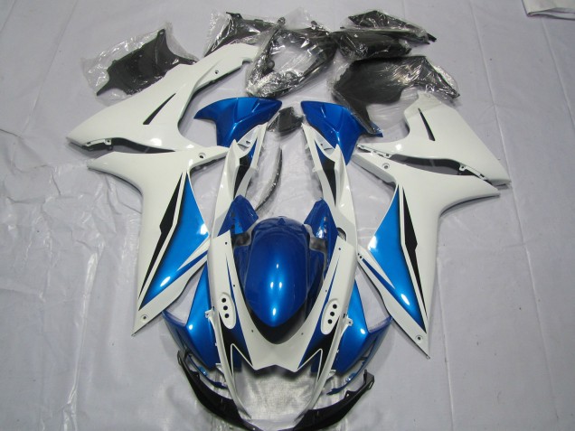 11-24 Light Blue and White GSXR 600-750 Fairings 11-24 Light Blue and White GSXR 600-750 Fairings
