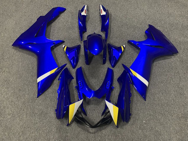 11-24 Suzuki Branded Deep Blue GSXR 600-750 Fairings 11-24 Suzuki Branded Deep Blue GSXR 600-750 Fairings