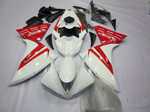 12-14 Red and White R1 Fairings 12-14 Red and White R1 Fairings