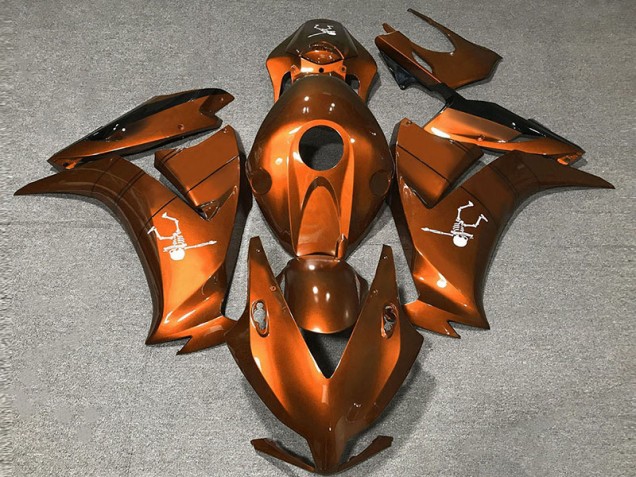 12-16 Deep Orange Gloss CBR1000RR Fairings 12-16 Deep Orange Gloss CBR1000RR Fairings
