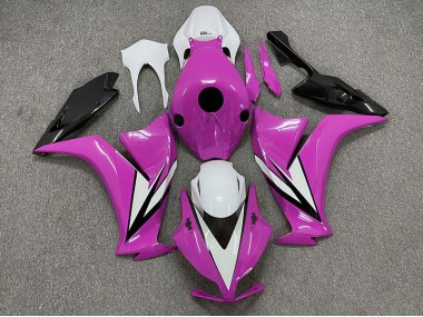 12-16 Pink with White CBR1000RR Fairings