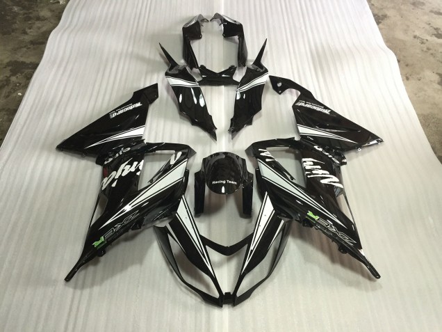 13-18 Black Ninja ZX6R Fairings 13-18 Black Ninja ZX6R Fairings