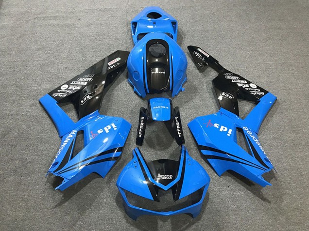 13-23 Gloss Blue & Logos CBR600RR Fairings 13-23 Gloss Blue & Logos CBR600RR Fairings
