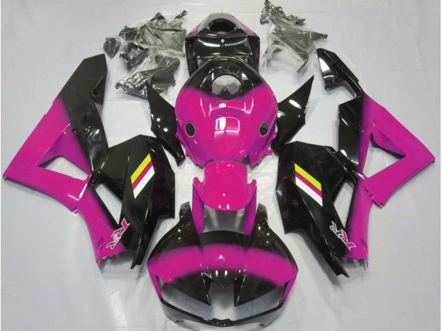 13-23 Gloss Pink and Black Fade CBR600RR Fairings 13-23 Gloss Pink and Black Fade CBR600RR Fairings