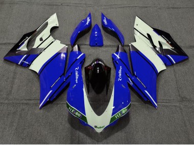 15-17 Dark Blue OEM Style Ducati 959 1299 Fairings