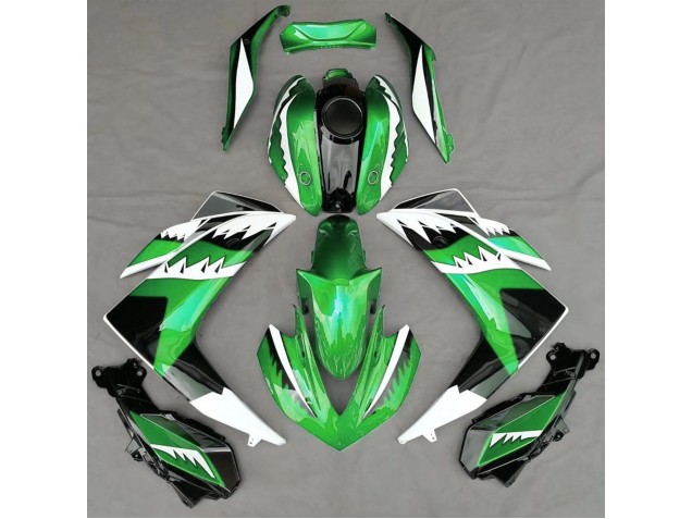 15-18 Green Shark R3 Fairings 15-18 Green Shark R3 Fairings