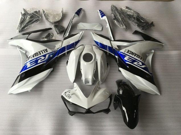 15-18 White Blue and Black R3 Fairings 15-18 White Blue and Black R3 Fairings
