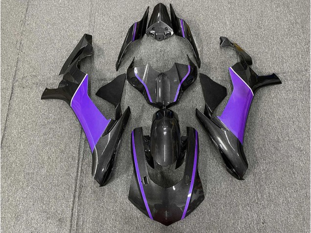 15-19 Carbon Fiber & Purple R1 Fairings 15-19 Carbon Fiber & Purple R1 Fairings