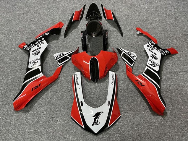 15-19 Gloss Red & White R1 Fairings 15-19 Gloss Red & White R1 Fairings