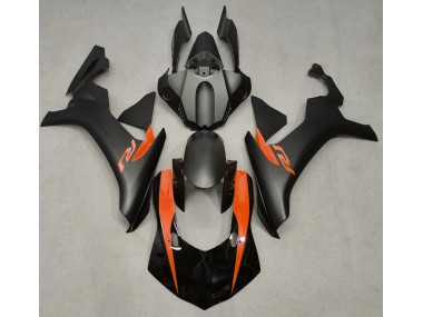 15-19 Matte Black & Orange R1 Fairings