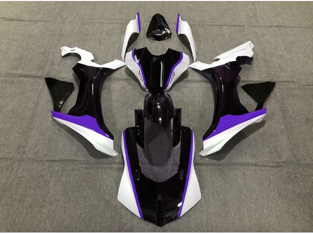 15-19 Purple Black and White R1 Fairings 15-19 Purple Black and White R1 Fairings