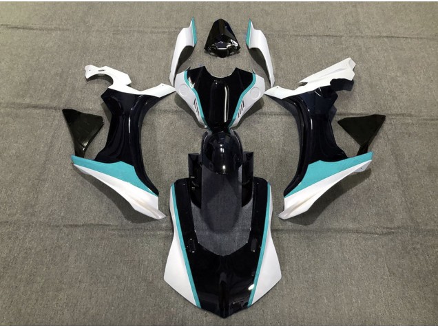 15-19 Sky Blue Black and White R1 Fairings 15-19 Sky Blue Black and White R1 Fairings