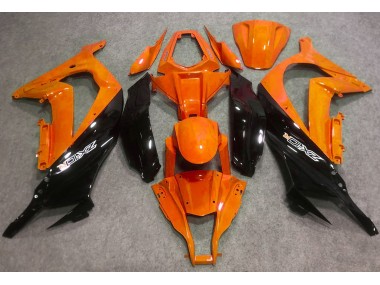 16-19 Gloss Orange and Black ZX10R Fairings