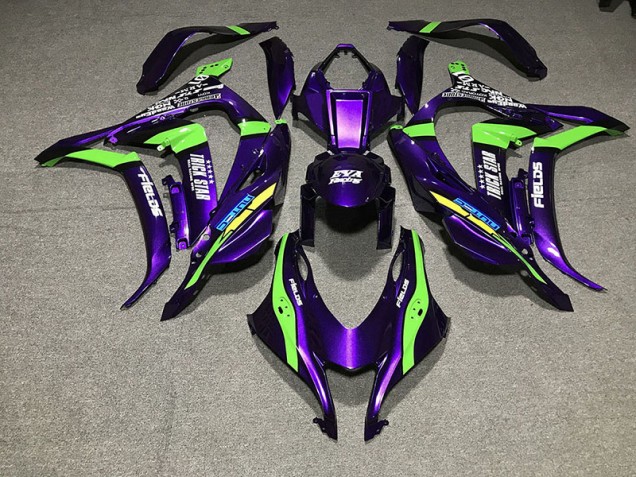 16-19 Pearl Purple Trickstar ZX10R Fairings 16-19 Pearl Purple Trickstar ZX10R Fairings